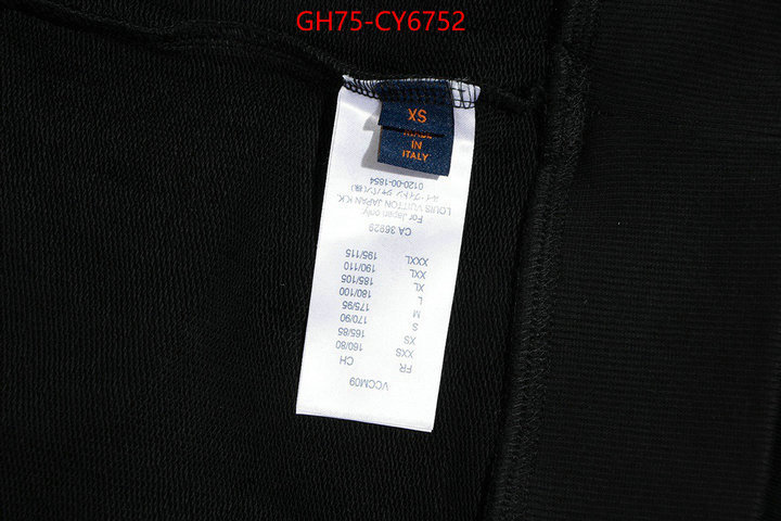 Clothing-LV 1:1 ID: CY6752 $: 75USD