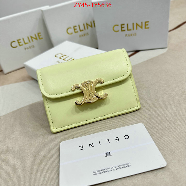 CELINE Bags(4A)-Wallet where should i buy to receive ID: TY5636 $: 45USD