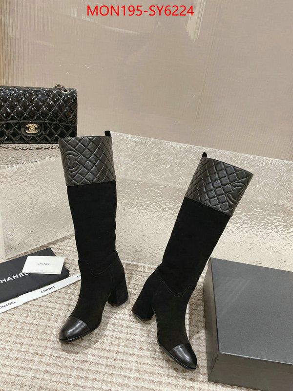 Women Shoes-Chanel designer replica ID: SY6224 $: 195USD