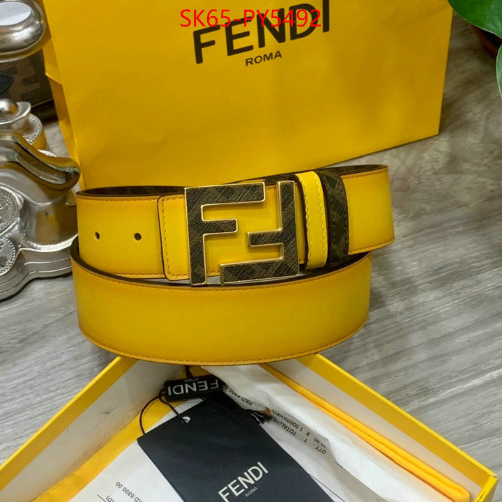 Belts-Fendi designer replica ID: PY5492 $: 65USD