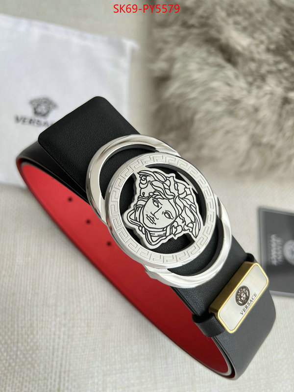 Belts-Versace highest product quality ID: PY5579 $: 69USD