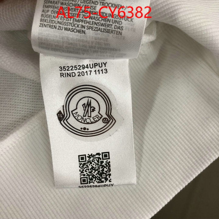 Clothing-Moncler good ID: CY6382 $: 75USD