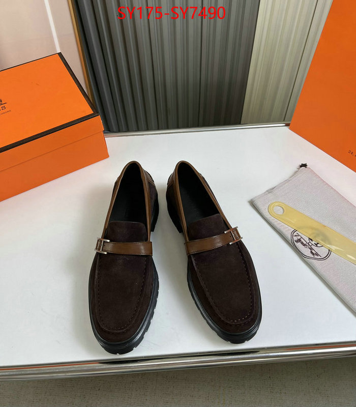 Men Shoes-Hermes quality aaaaa replica ID: SY7490 $: 175USD