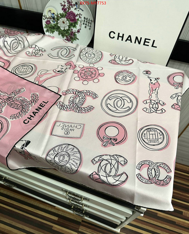 Scarf-Chanel buy cheap ID: MY7753 $: 75USD