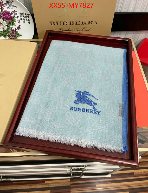 Scarf-Burberry wholesale replica shop ID: MY7827 $: 55USD