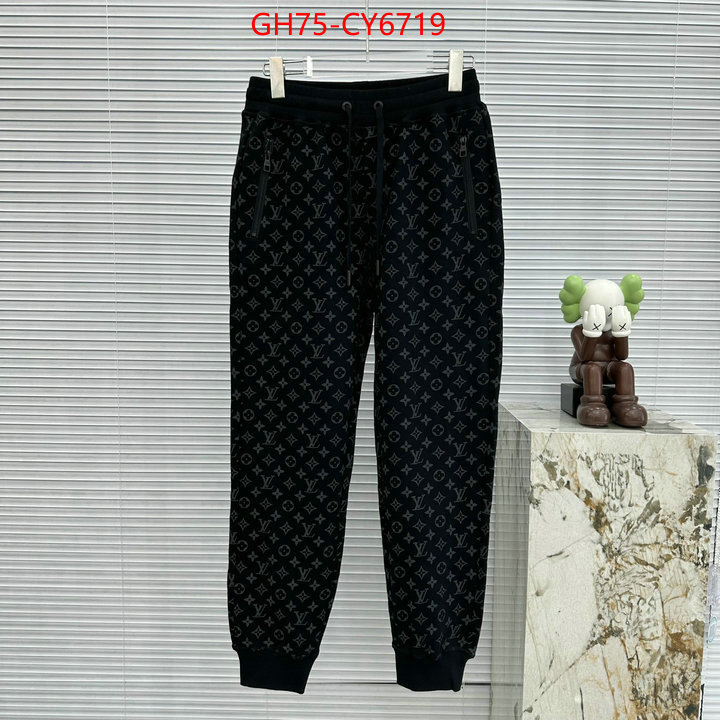 Clothing-LV replica 2023 perfect luxury ID: CY6719 $: 75USD