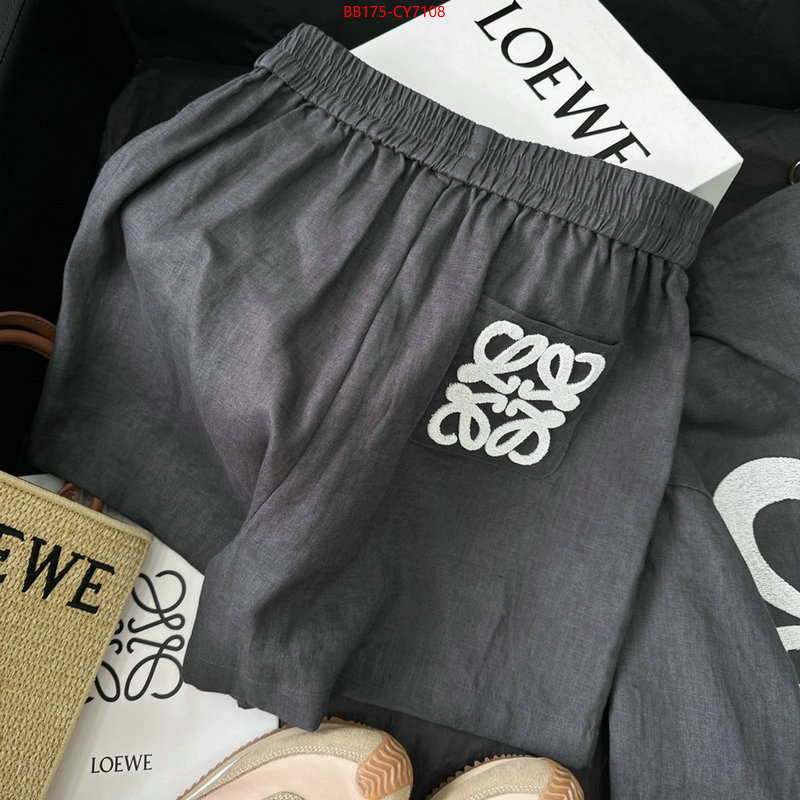 Clothing-Loewe found replica ID: CY7108 $: 175USD