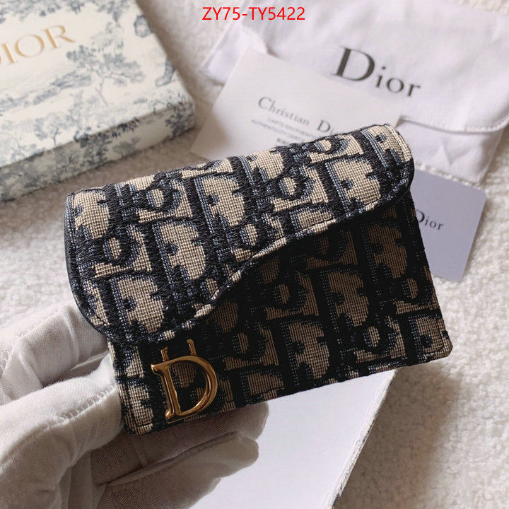 Dior Bags(4A)-Wallet- what ID: TY5422 $: 75USD