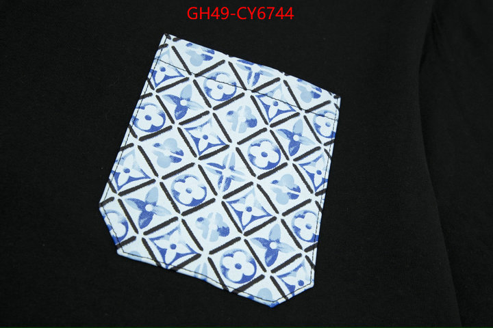 Clothing-LV good quality replica ID: CY6744 $: 49USD