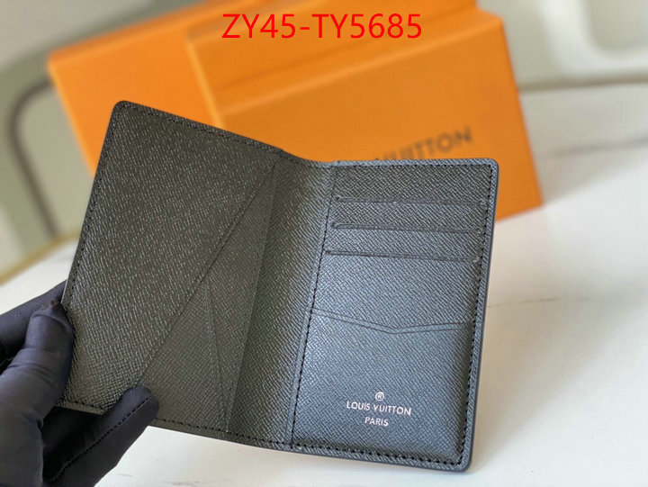 LV Bags(4A)-Wallet perfect quality ID: TY5685 $: 45USD