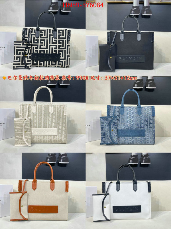 Balmain Bags(4A)-Handbag- shop designer ID: BY6084 $: 89USD