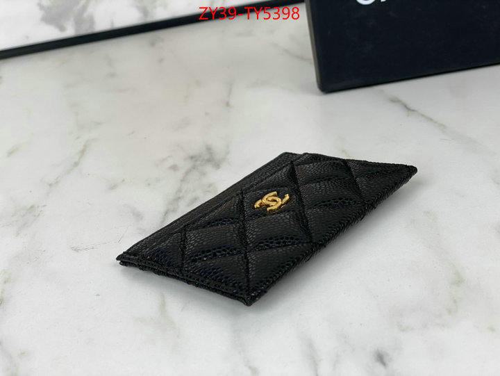 Chanel Bags(4A)-Wallet- top quality ID: TY5398 $: 39USD