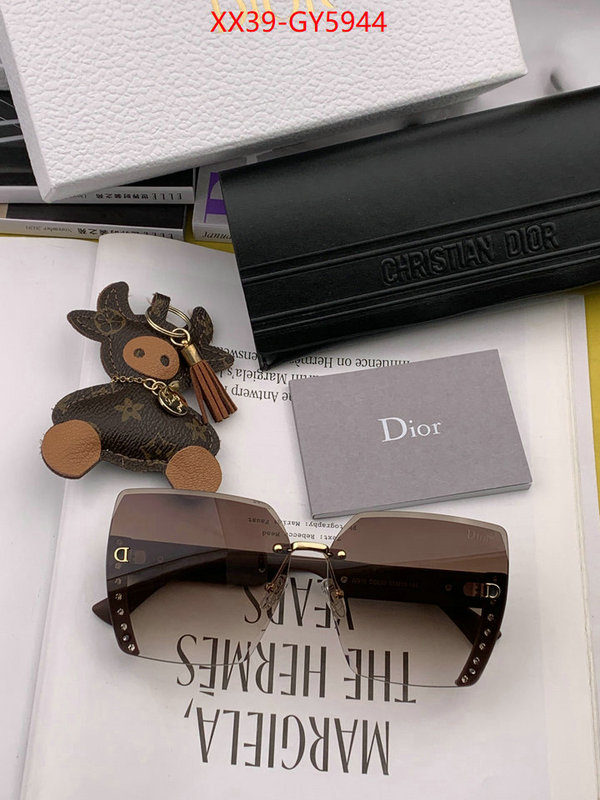 Glasses-Dior quality aaaaa replica ID: GY5944 $: 39USD