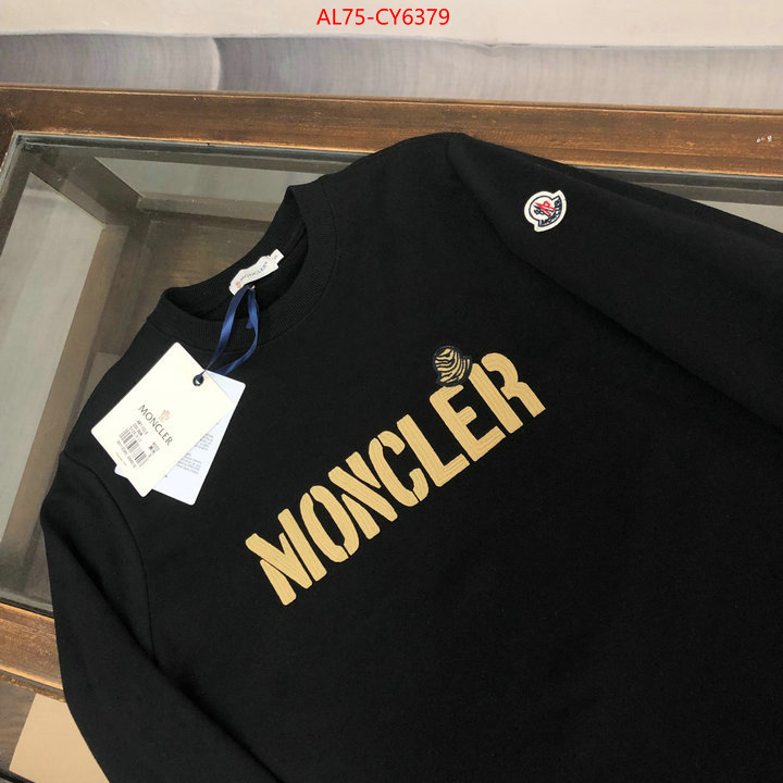 Clothing-Moncler outlet sale store ID: CY6379 $: 75USD