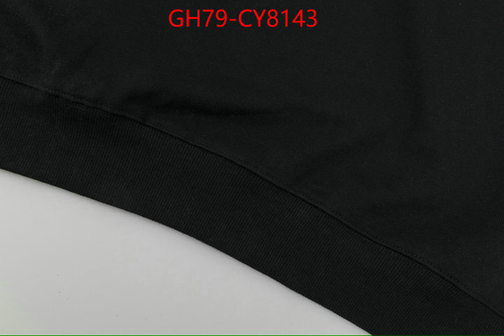 Clothing-Gucci high quality aaaaa replica ID: CY8143 $: 79USD