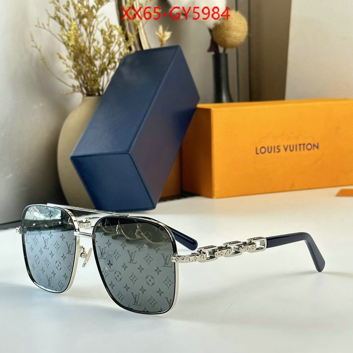 Glasses-LV replica 1:1 high quality ID: GY5984 $: 65USD