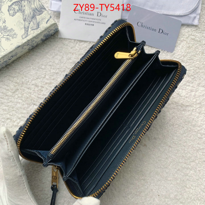 Dior Bags(4A)-Wallet- buy aaaaa cheap ID: TY5418 $: 89USD