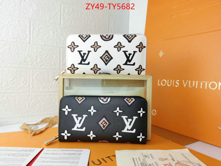 LV Bags(4A)-Wallet where should i buy replica ID: TY5682 $: 49USD