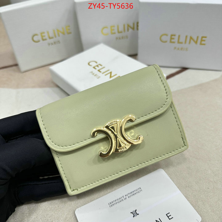 CELINE Bags(4A)-Wallet where should i buy to receive ID: TY5636 $: 45USD