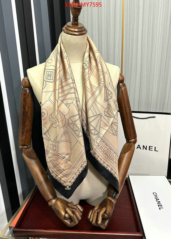 Scarf-Chanel designer 1:1 replica ID: MY7595 $: 59USD