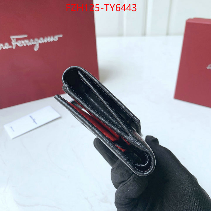 Ferragamo(TOP)-Wallet find replica ID: TY6443 $: 125USD