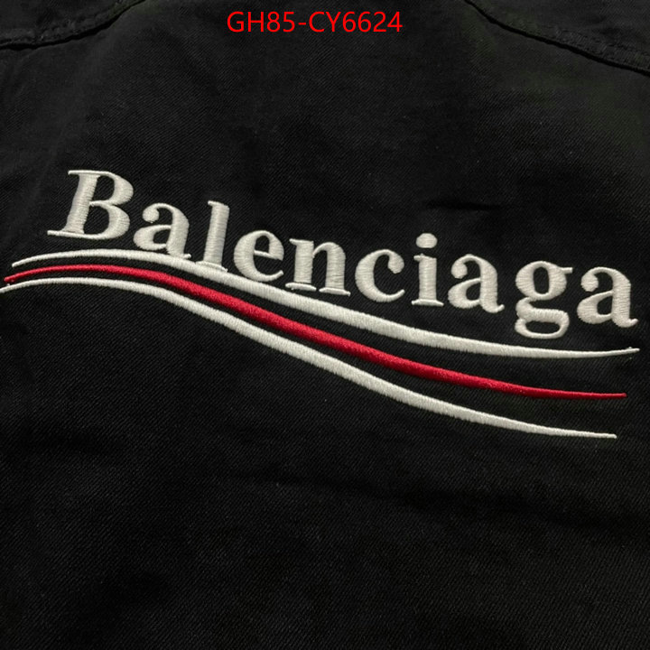 Clothing-Balenciaga where to buy ID: CY6624 $: 85USD