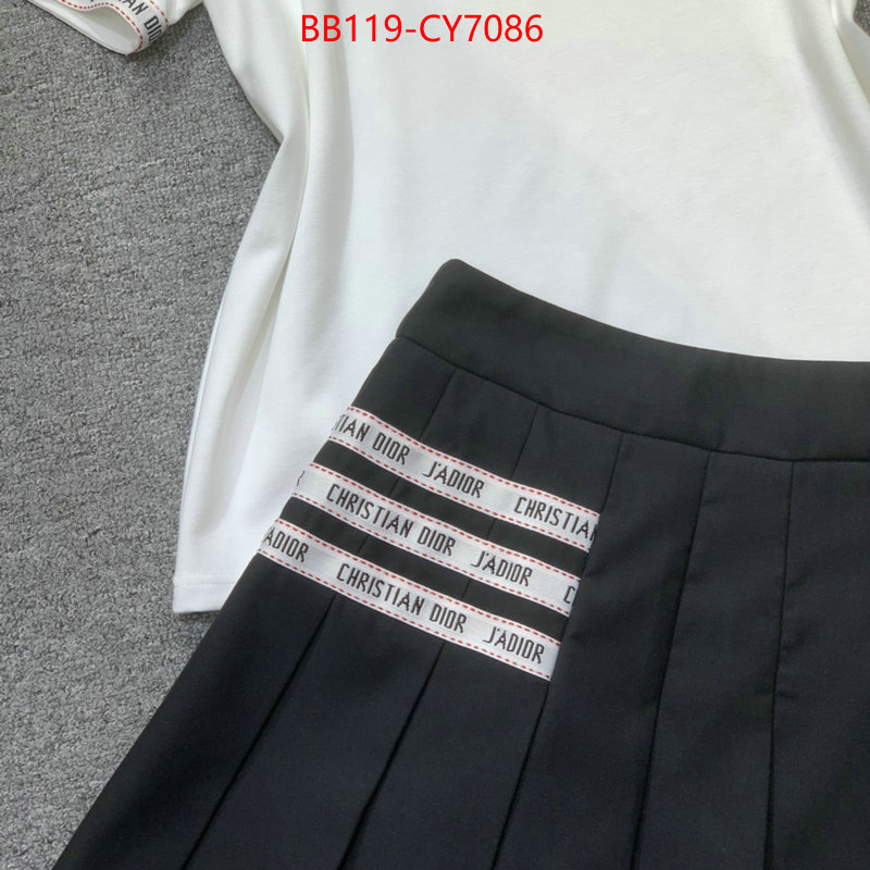 Clothing-Dior designer 1:1 replica ID: CY7086 $: 119USD