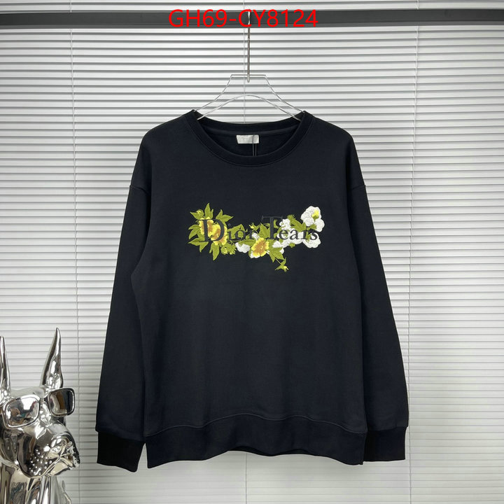 Clothing-Dior shop ID: CY8124 $: 69USD