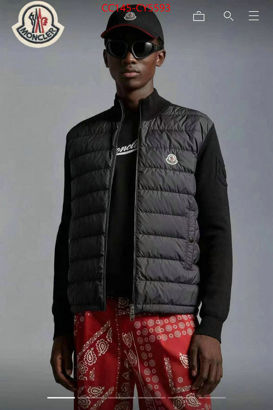 Down jacket Men-Moncler buy high-quality fake ID: CY5593 $: 145USD