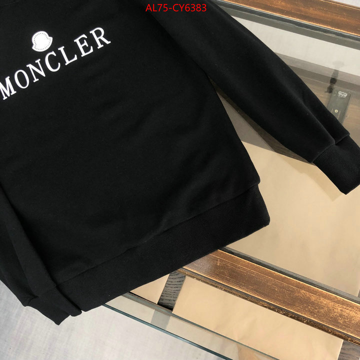 Clothing-Moncler what 1:1 replica ID: CY6383 $: 75USD