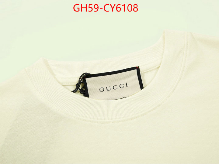 Clothing-Gucci where can you buy replica ID: CY6108 $: 59USD