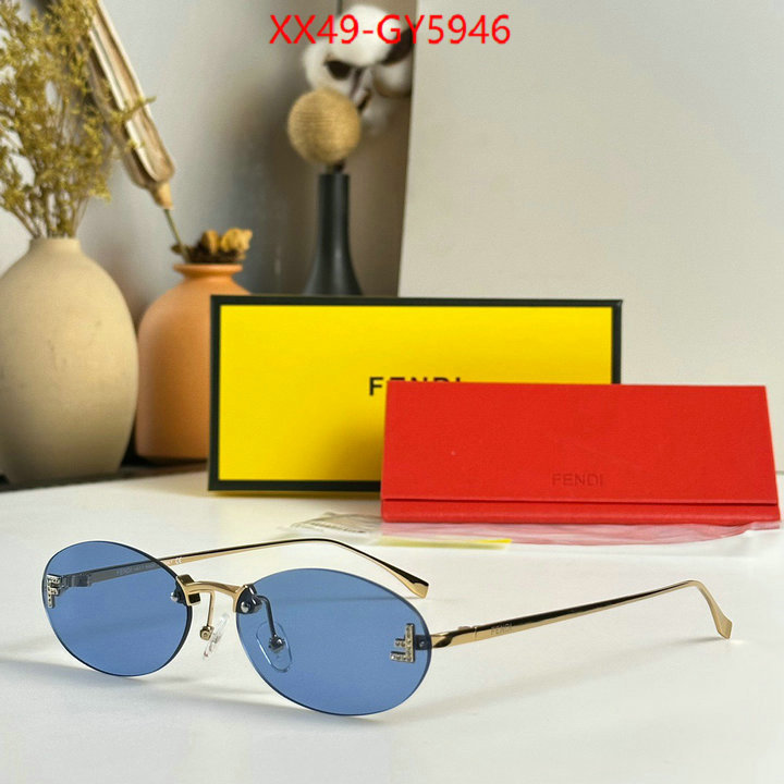 Glasses-Fendi sell high quality ID: GY5946 $: 49USD