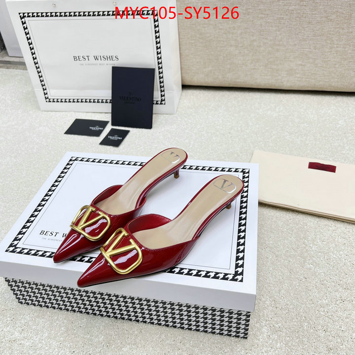 Women Shoes-Valentino only sell high-quality ID: SY5126 $: 105USD