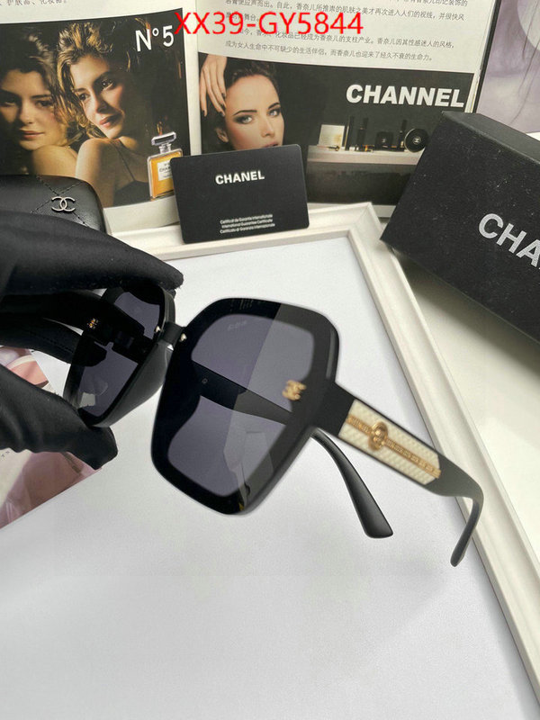 Glasses-Chanel wholesale china ID: GY5844 $: 39USD