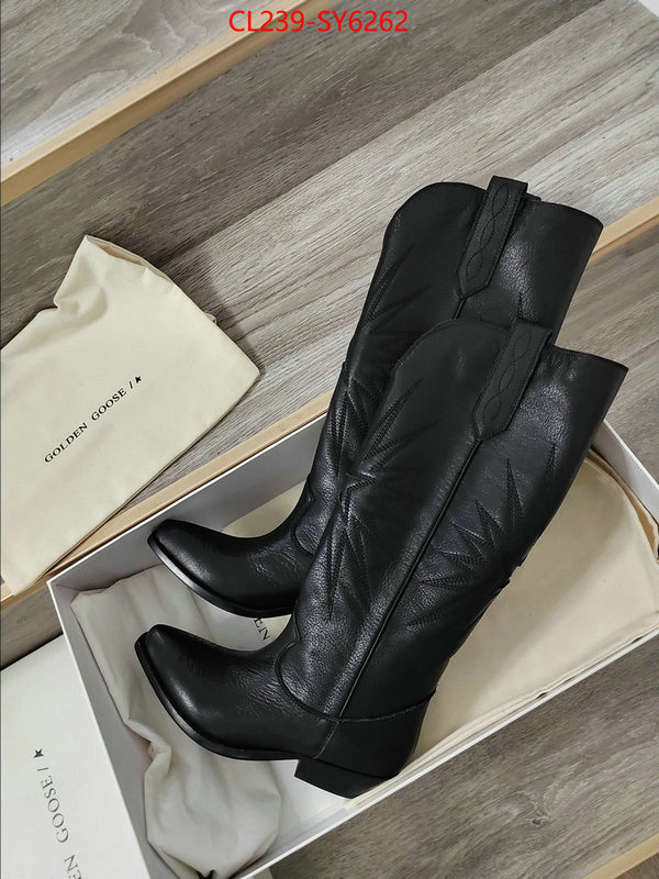 Women Shoes-Golden Goose 7 star quality designer replica ID: SY6262 $: 239USD