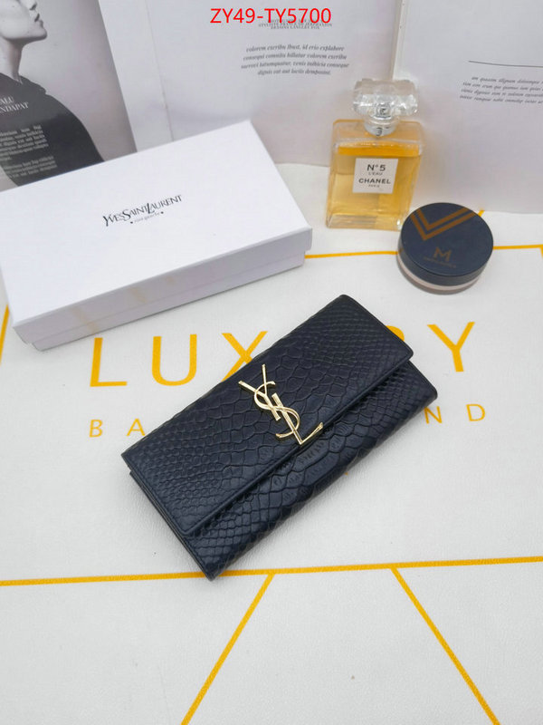 YSL Bags(4A)-Wallet- designer wholesale replica ID: TY5700 $: 49USD