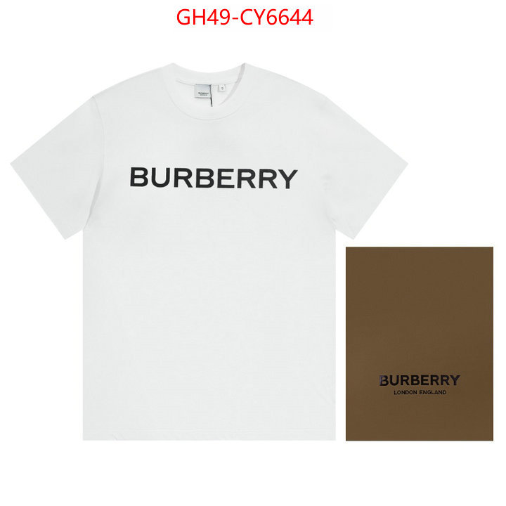 Clothing-Burberry high quality online ID: CY6644 $: 49USD