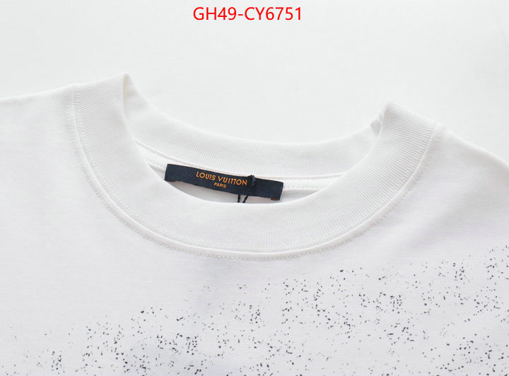 Clothing-LV designer high replica ID: CY6751 $: 49USD