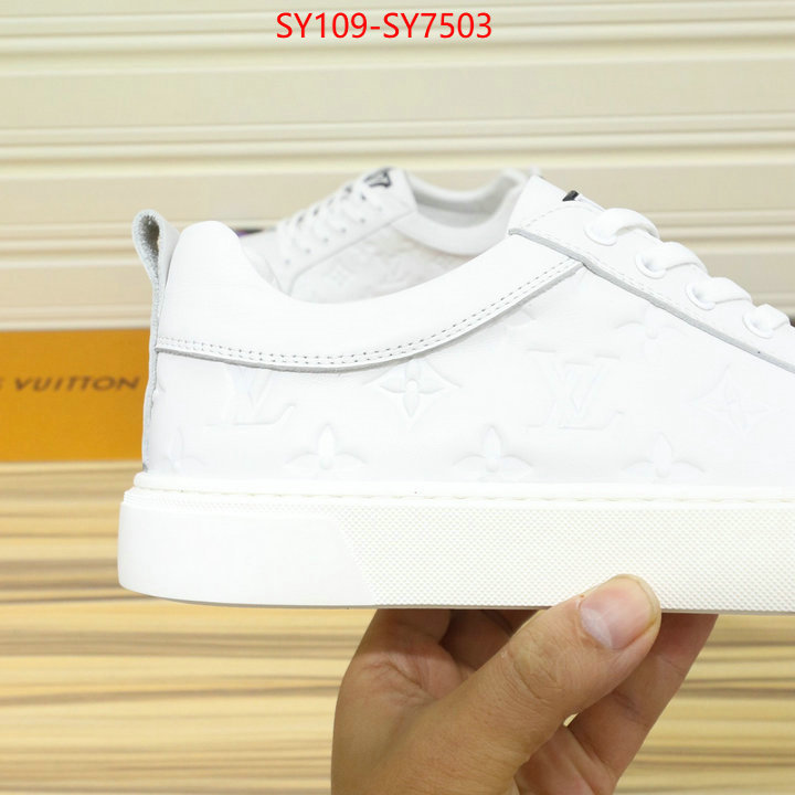 Men Shoes-LV fake high quality ID: SY7503 $: 109USD