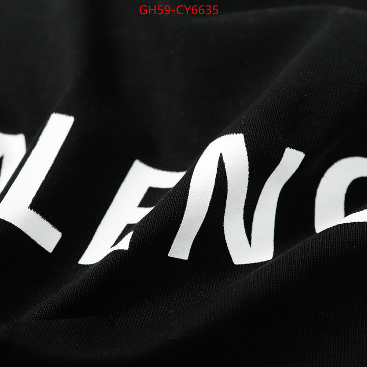 Clothing-Balenciaga wholesale sale ID: CY6635 $: 59USD