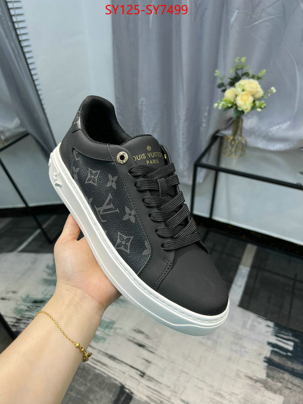 Men Shoes-LV 7 star collection ID: SY7499 $: 125USD