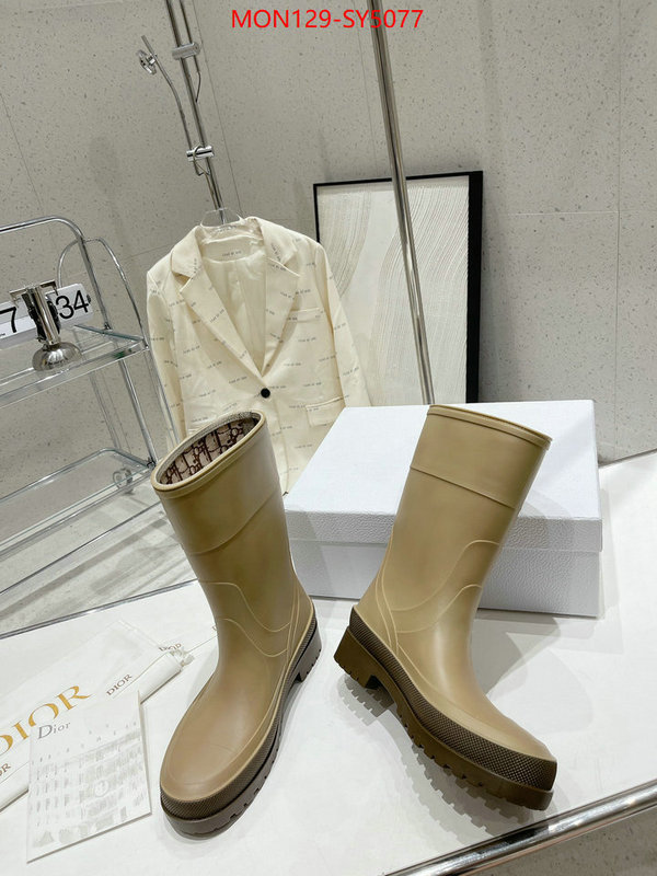 Women Shoes-Dior luxury cheap replica ID: SY5077 $: 129USD
