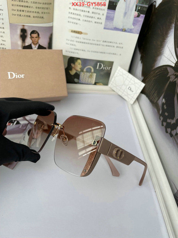 Glasses-Dior at cheap price ID: GY5858 $: 39USD