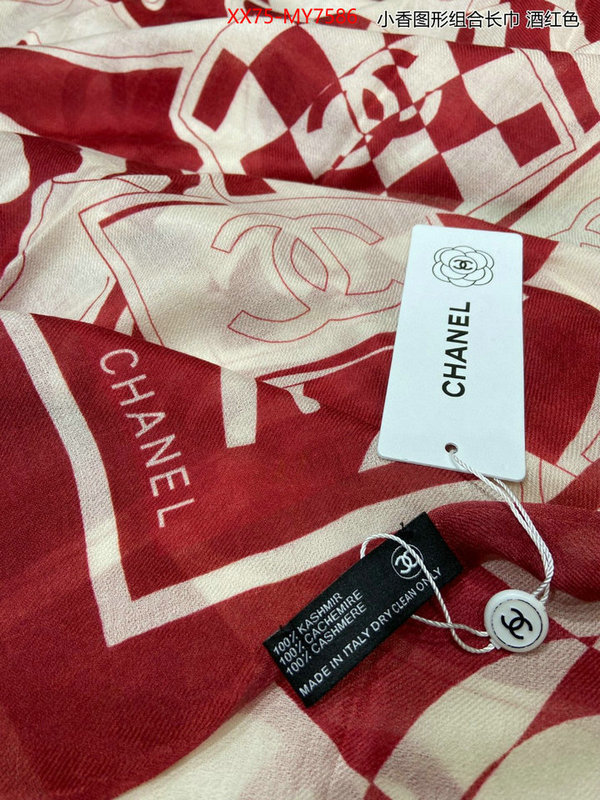 Scarf-Chanel luxury fashion replica designers ID: MY7586 $: 75USD