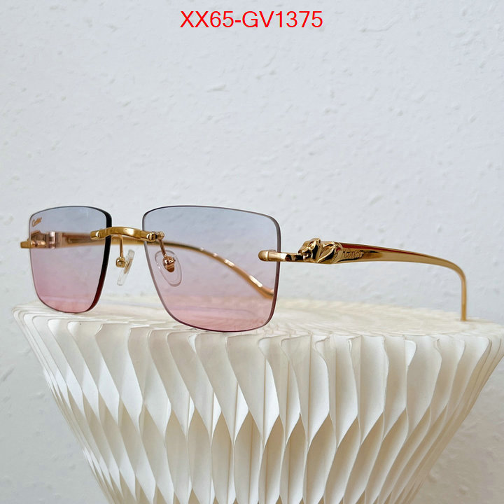 Glasses-Cartier best replica 1:1 ID: GV1375 $: 65USD