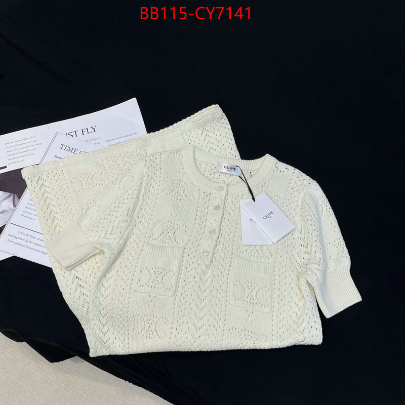 Clothing-Celine where should i buy replica ID: CY7141 $: 115USD