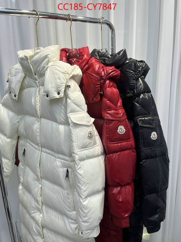 Down jacket Women-Moncler best replica quality ID: CY7847 $: 185USD