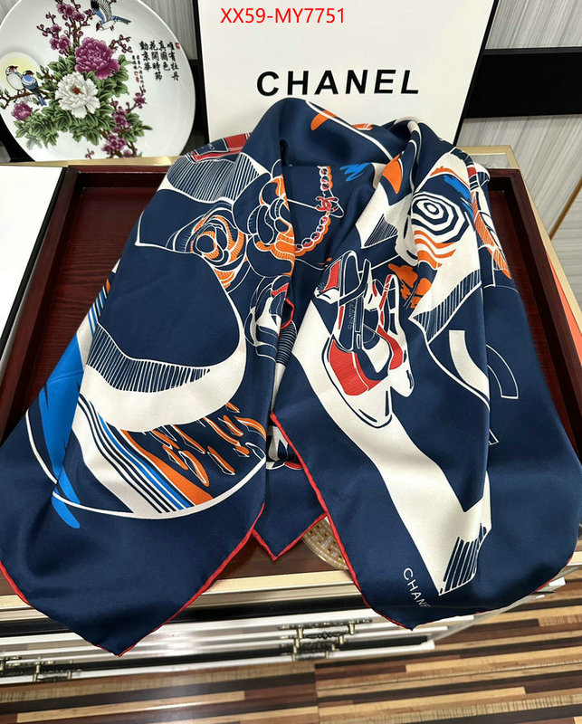 Scarf-Chanel at cheap price ID: MY7751 $: 59USD