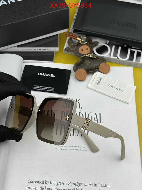 Glasses-Chanel find replica ID: GY5934 $: 39USD