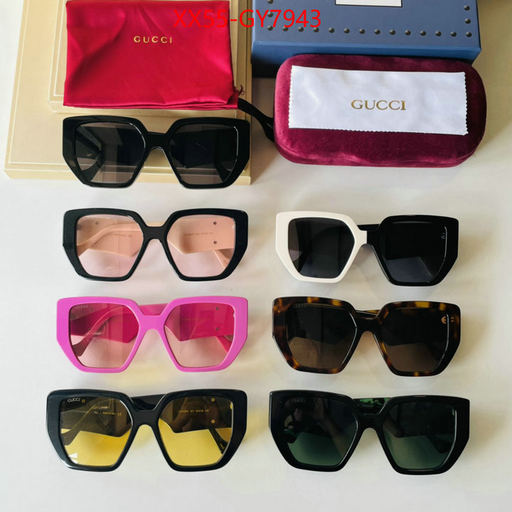 Glasses-Gucci best capucines replica ID: GY7943 $: 55USD